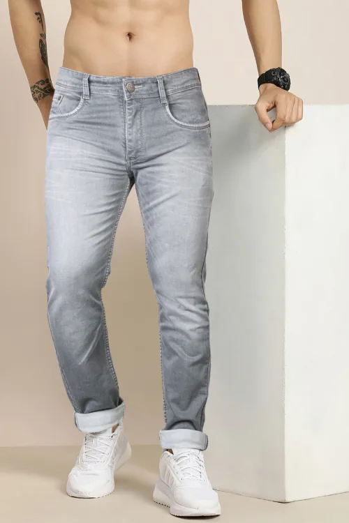 Lava Grey Ankle Fit Jeans