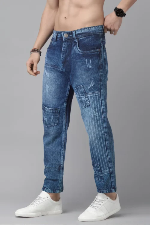 Mavericks Blue Baggy Fit Jeans