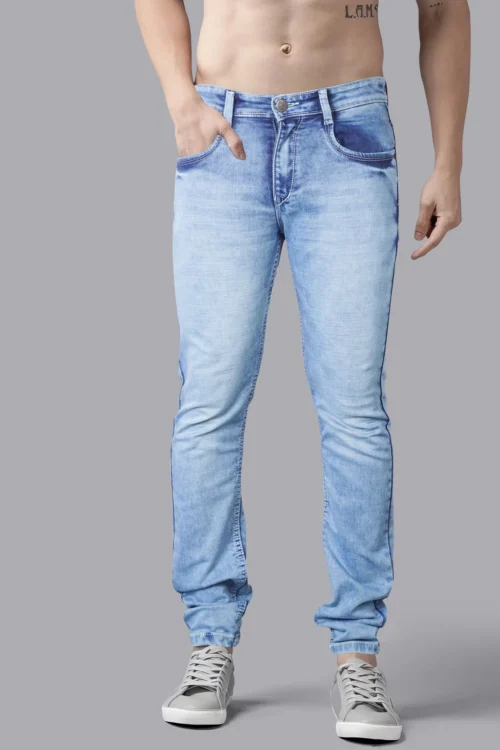 Dodger Blue Slim Fit Jeans